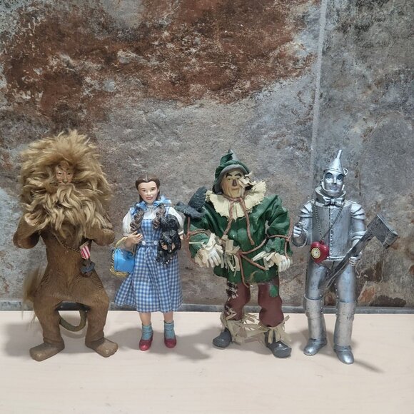 The Wizard of Oz Collection Dorothy Cowardly Lion Scarecrow Tin Man 1998 - Picture 9 of 12
